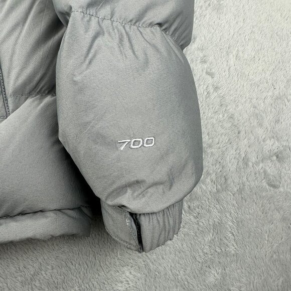 The North Face 700 Grey Down Puffer Men''s Size L - Picture 11 of 15